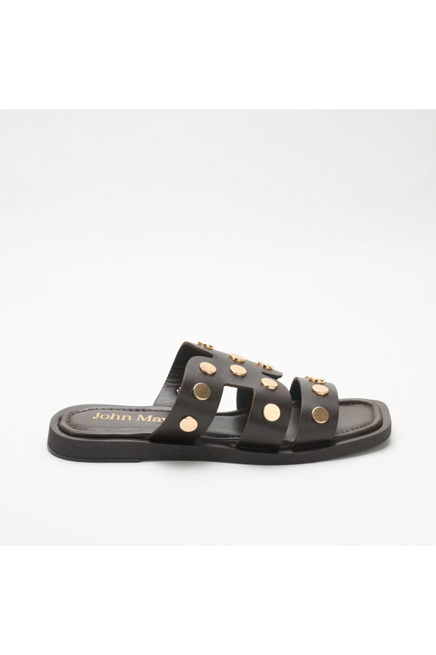 Women's / Girls' Slippers Es-M-731 Dark Brown