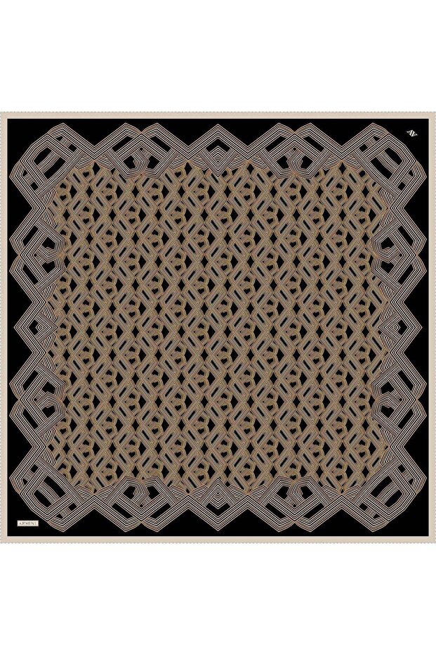 2024-2025 Fall-Winter Season 100% Sura Silk Scarf 9213D 02