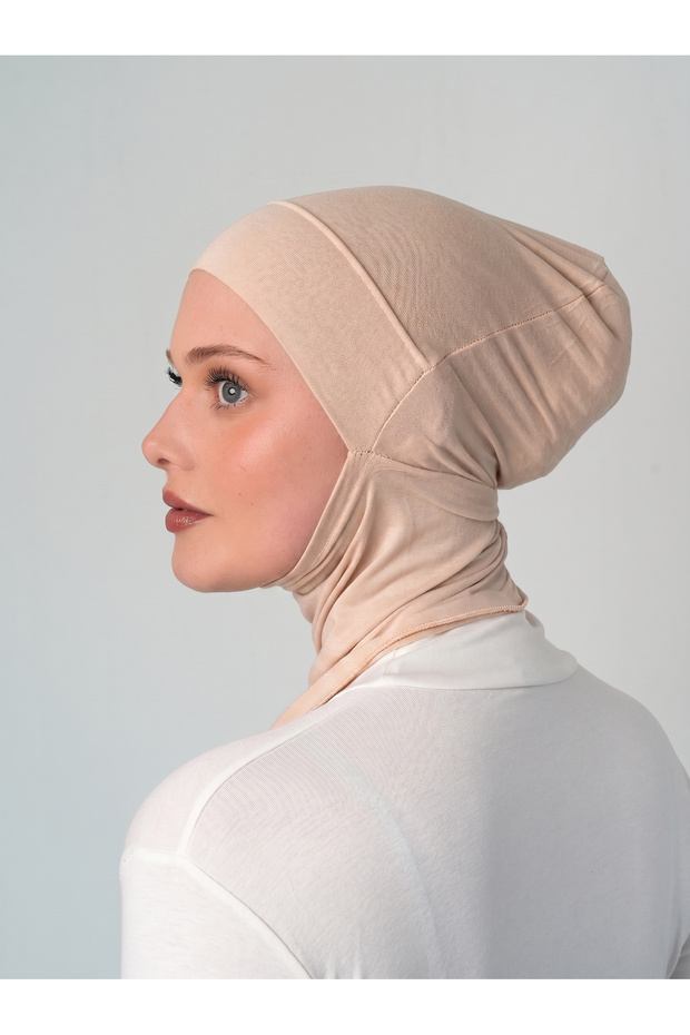 حجاب بونيه مع طوق للرقبة - ST 225 ( 3422512 )