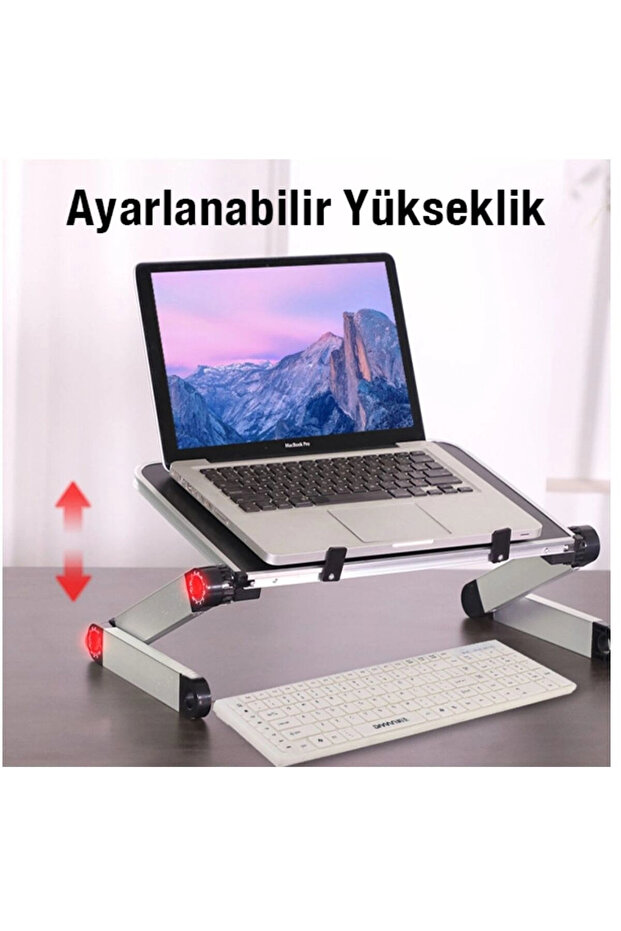 Foldable Laptop/Laptop Tablet Stand with Fan