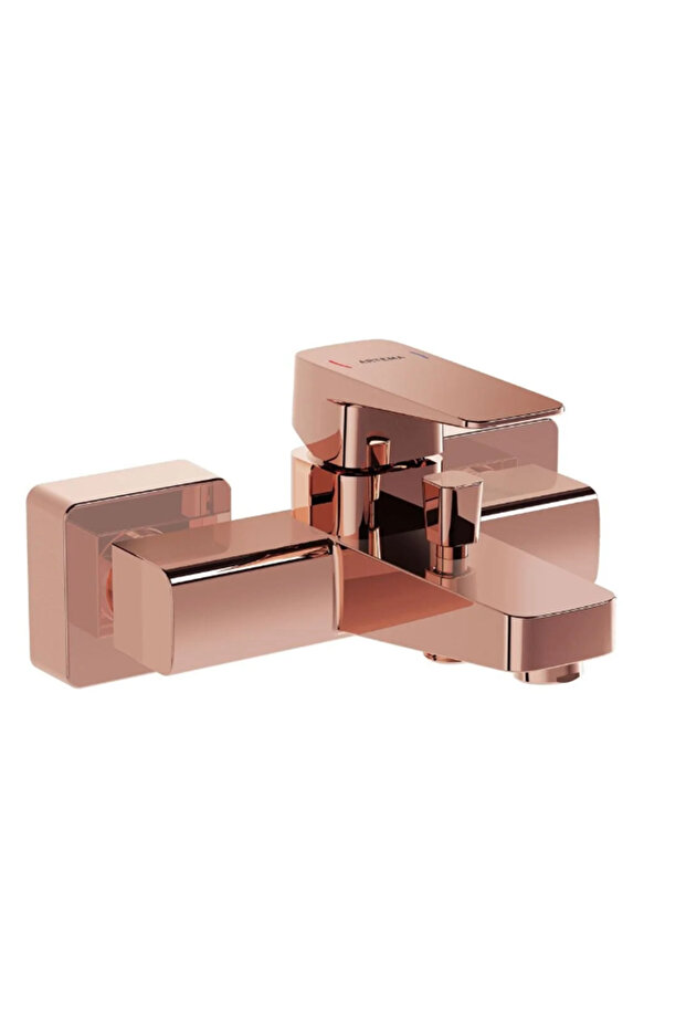 Root Square Bathroom Faucet A4273726 Copper