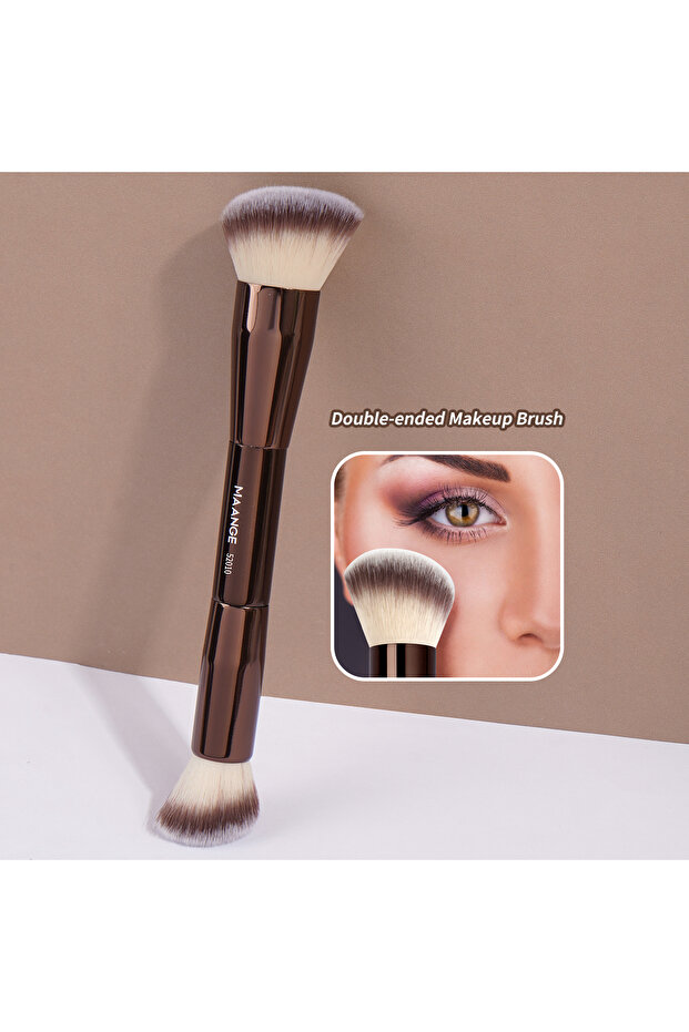 Concealer brush MAANGE Professional Makeup Brush Set Double Head Foundation Powder Concealer Blush M