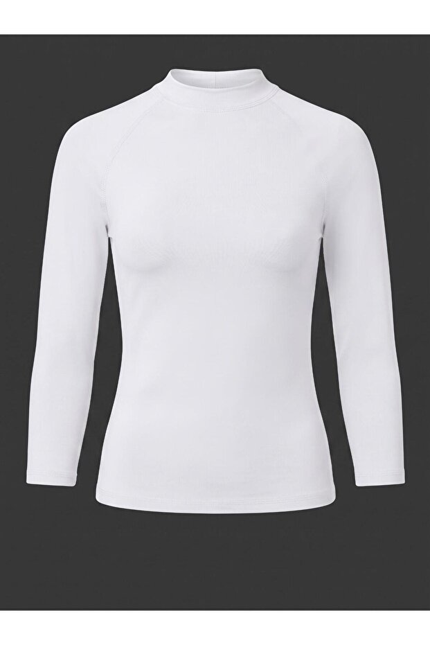 Women's Long Sleeve Swimwear Swimmer Top - Sun Uv Protective Rash Guard
