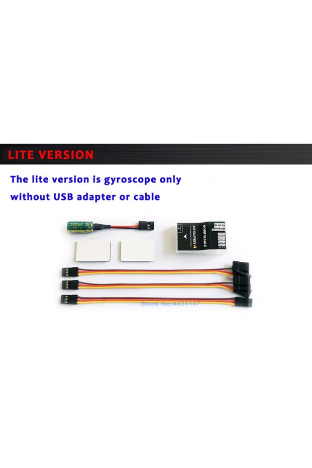 إصدار Lite HobbyEagle A3 Super4 A3S4 مثبت جناح ثابت سداسي المحاور مثبت جيروسكوبي للتحكم في الطيران
