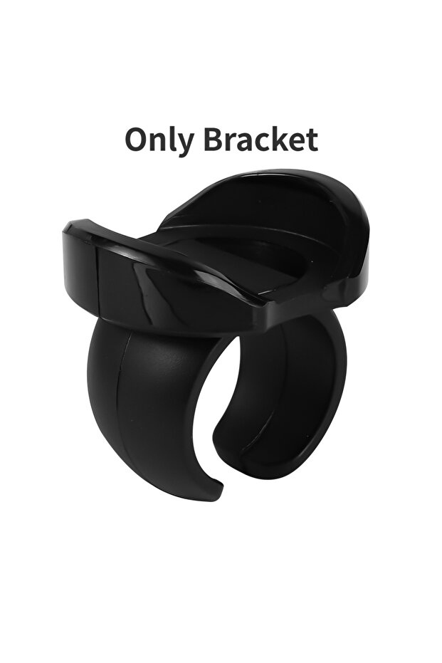 kebidumei Only Bracket Car Motorcycle Steering Wheel Music Player Controller Music Buttons Wireless