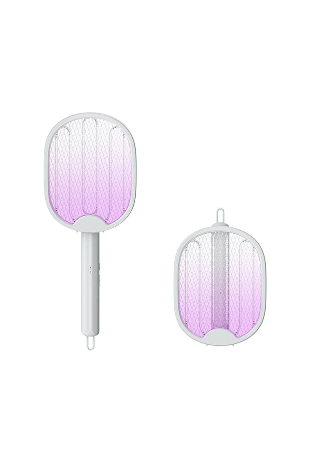 white Foldable Electric Mosquito Killer Zapper Raqueta Mata Electrico USB Rechargeable Zanzare Mata