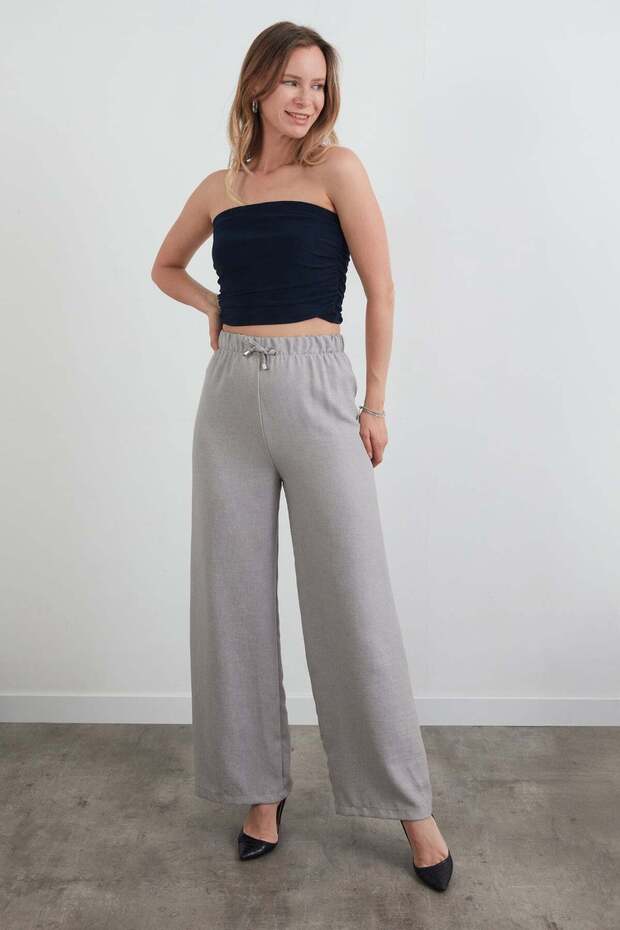Basic Strapless Bustier with Draped Sides - 2