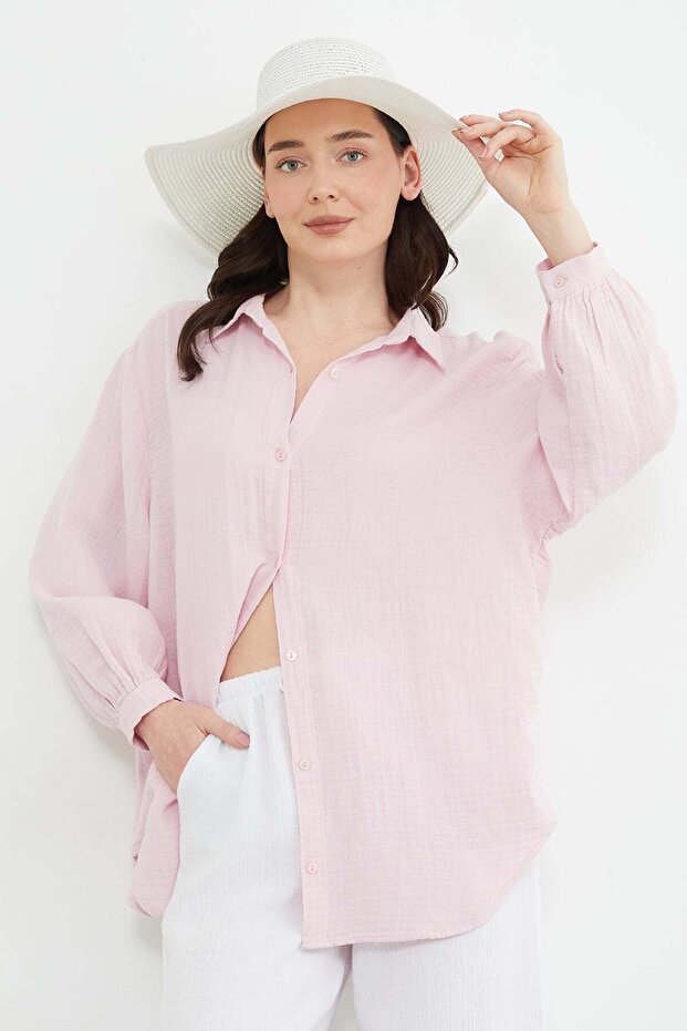 Basic Oversize Shirt - 1