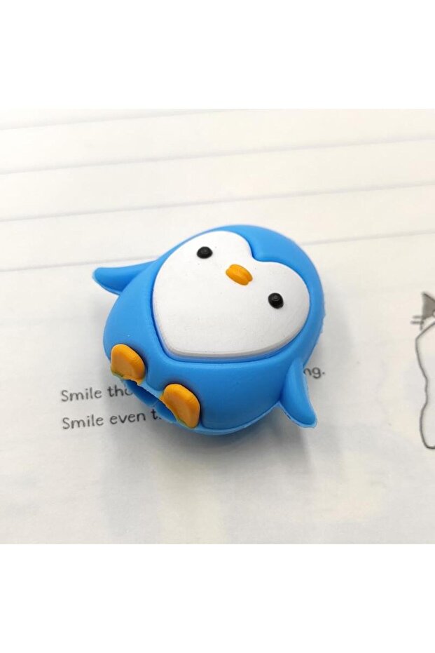 واقي كابل USB صغير بتصميم كرتوني، غطاء حماية لسلك البيانات من البلاستيك PVC لهواتف آيفون وأندرويد، متوفر بقطعة واحدة أو قطعتين