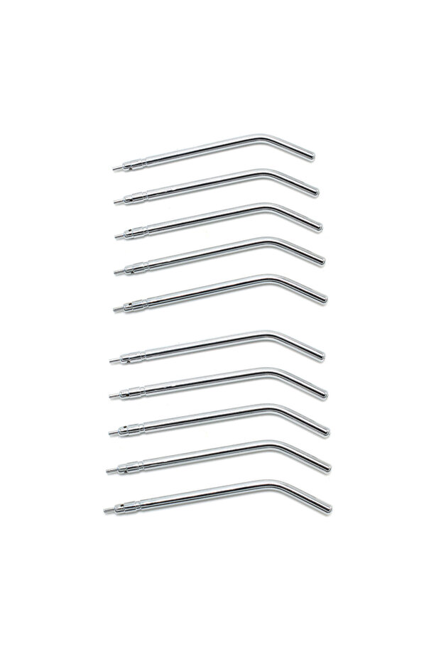 10PCs 10pcs/pack High Quality Stainless Steel Dental 3 Way Syringe Tips Air Water Spray Triple Syrin