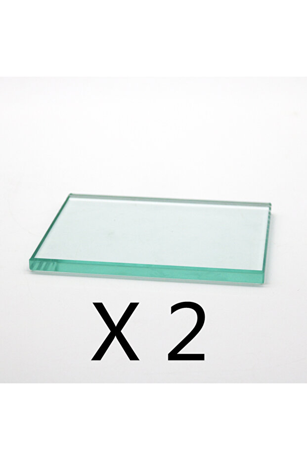 Glass JNSUR Dental Lab Mixing Plate Board Edge Grinding Smooth Dentistry Glass Slab Dentist Material