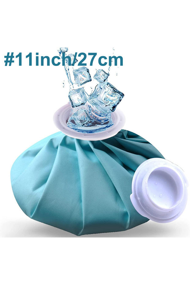 11 inch Ice Pack Bag for Injuries Reusable Ice Bag Hot Water Bag Hot & Cold Therapy for Pain Relief