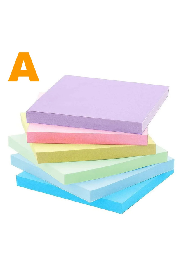 Image 6 colors A LOLEDE Notepad Index Sticky Notes Kawaii Stationery Supplies Note Stationery & Offi