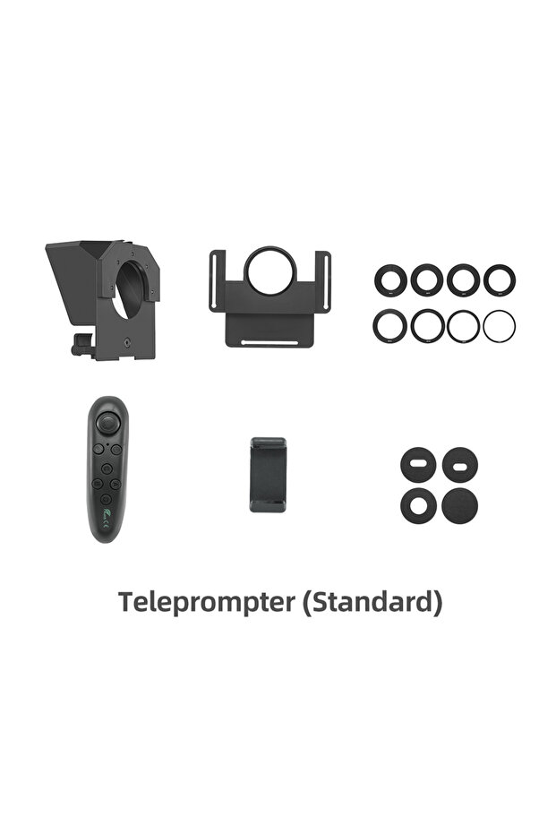 Kit 1 Ambitful Phone and DSLR Recording Mini Teleprompter Portable Inscriber Mobile Teleprompter Art