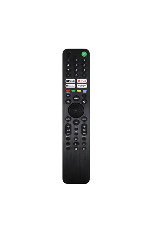 black (NO VOICE)New RMF-TX520P Replacement Remote Control for Sony Bravia LCD TV KD-43X80J KD-50X80J