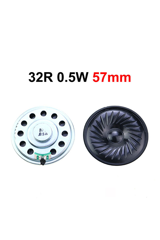32R 0.5W 57mm 1PCS 0.2W 0.5W 1W 2W 4R 8R 32R 8 Ohm Ultra-thin Horn Speaker Diameter 23mm 29mm 30mm 3