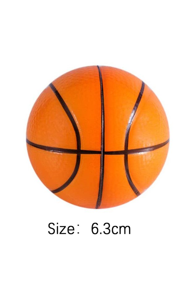 1PCS Basketball6.3CM Stress Balls Bulk Soft Sponge Squeeze Fidget Toys For Kids Boys Girls Adults An