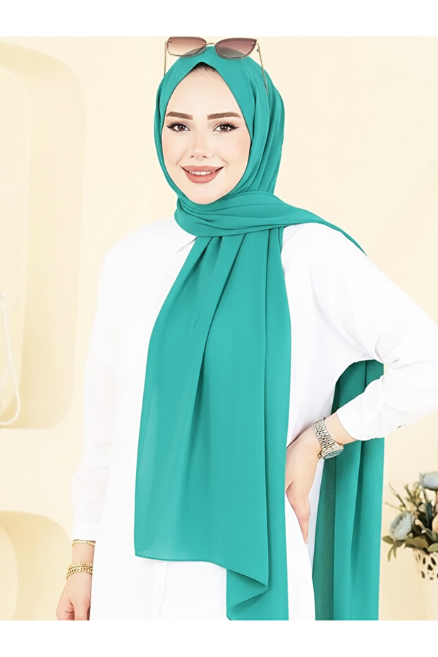شال شيفون عادي