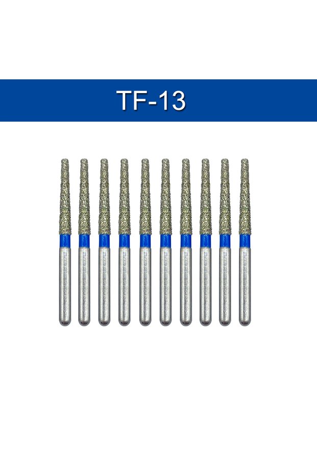 10pcs TF-13 10pcs Tomenty Dental Diamond Bur FG Drills Dia 1.6mm Dental Carbide Ball Strawberries P