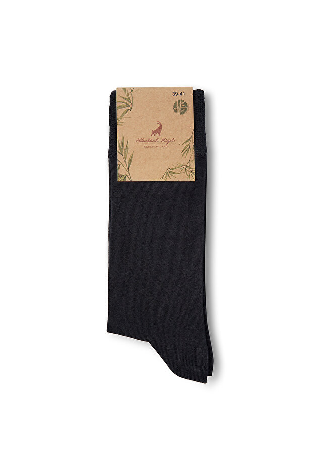 Single Plain Bamboo Blend Thin Socks