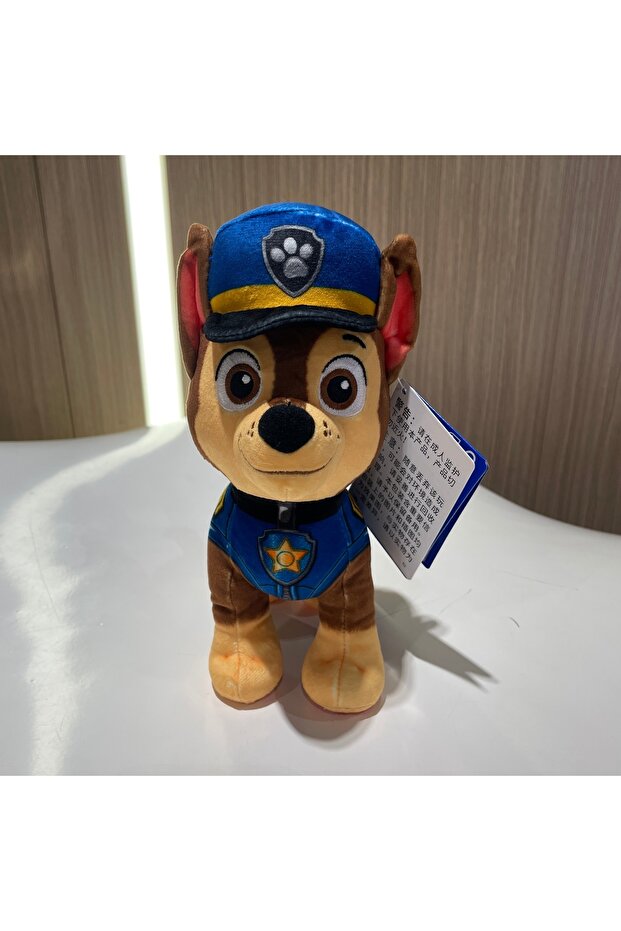 16604-J-AQ-chase 100% Genuine 18-20cm standing posture Plush Toy Chase Skye Ma