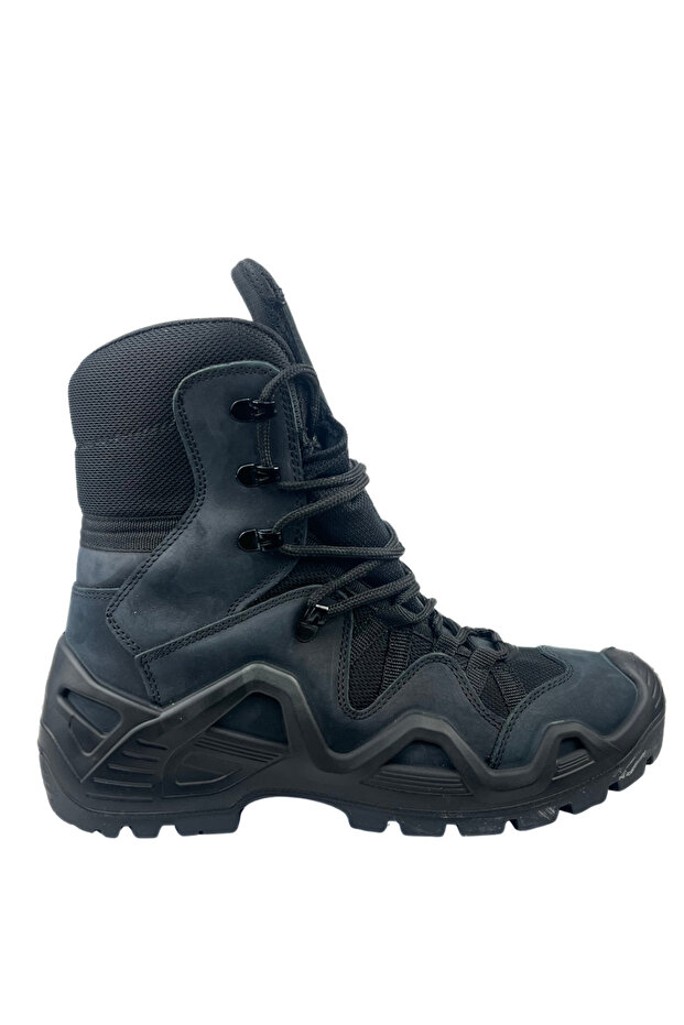 حذاء Power 103 أسود مقاوم للماء وفعال من نوع Nubuck للعمل الصيفي