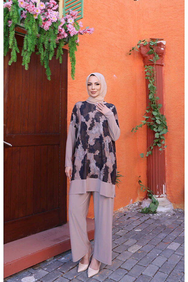Set Sandy cu model batik - 1