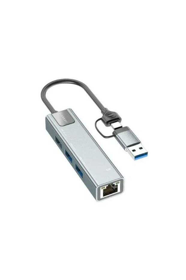 ET-HUB23 5-in-1 USB-A & USB-C Hub – Ultimate Connectivity Solution