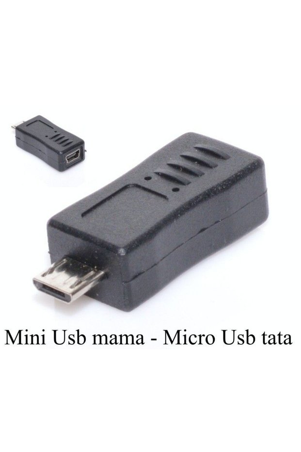 Adaptor Micro USB tata la Mini USB mama,