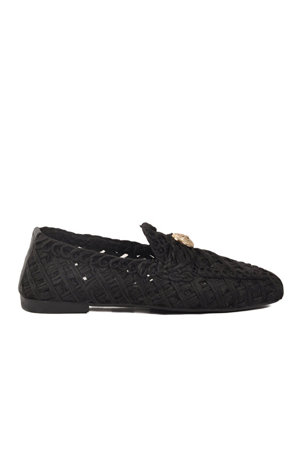 Black Textile Lightweight Women's Ballerinas 666157 Z