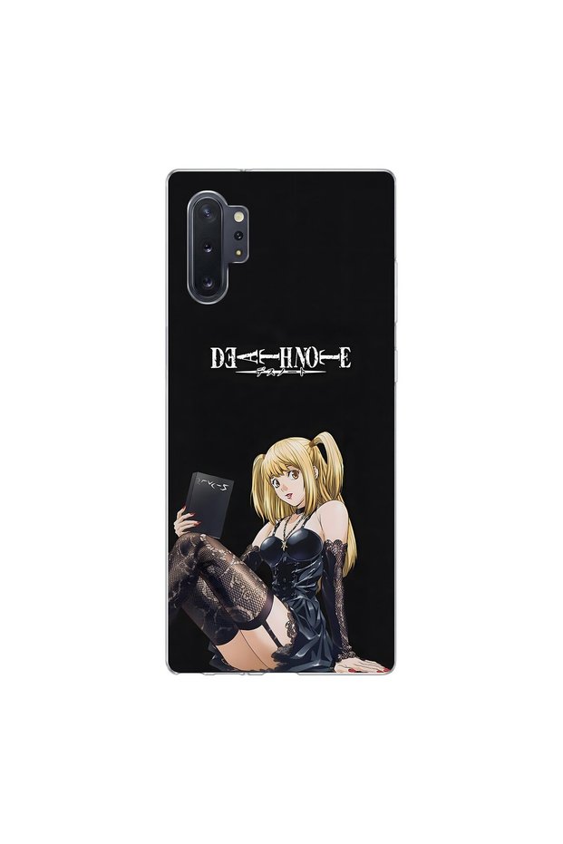 Samsung Galaxy Note 10 Compatible Anime 3/3 Design Transparent Case