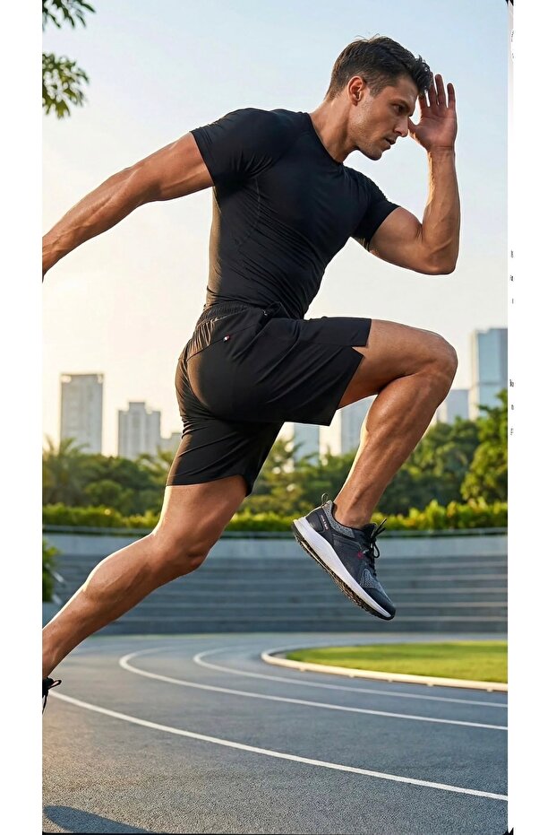 Flexible Water Repellent Quick Dry Comfortable Sports Men's Swim Shorts