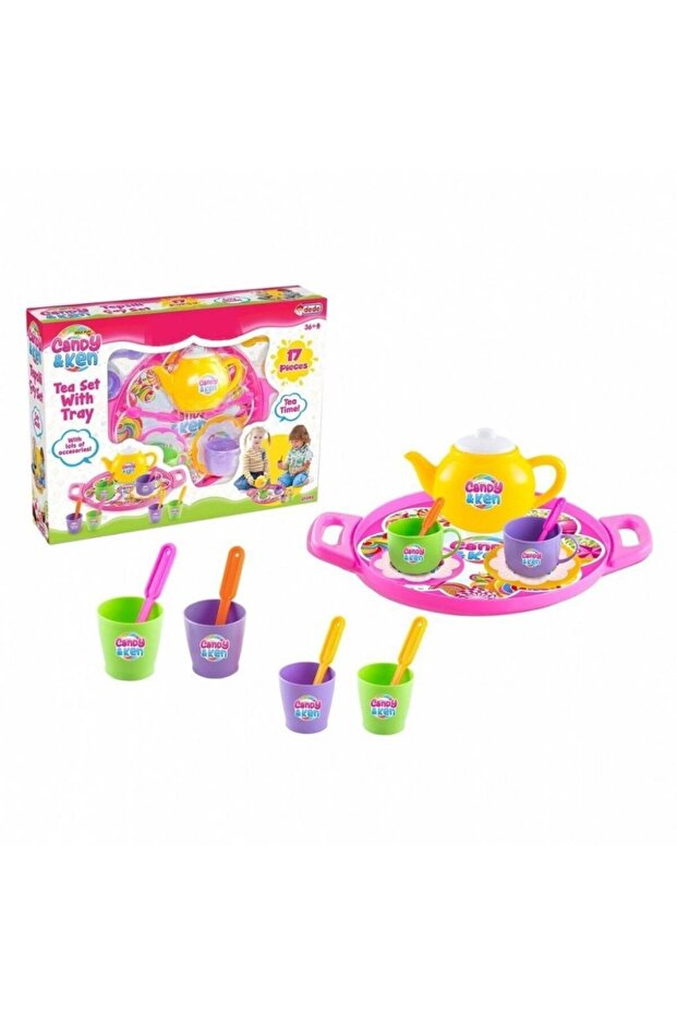 Tea set with 17 accessories