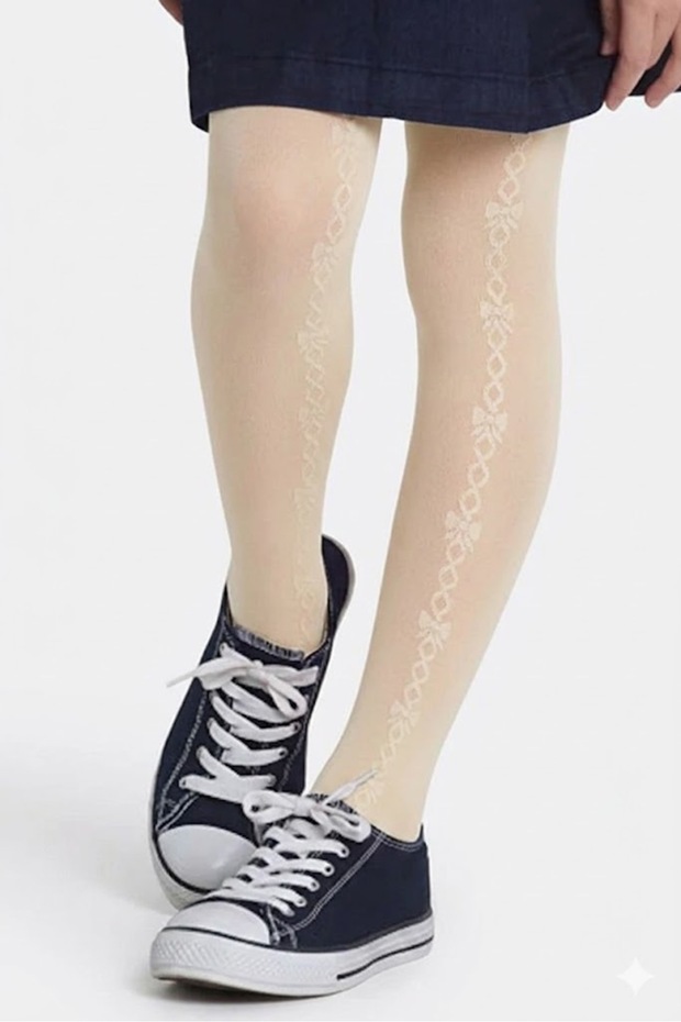 Children's Adel Vanilla Pantyhose