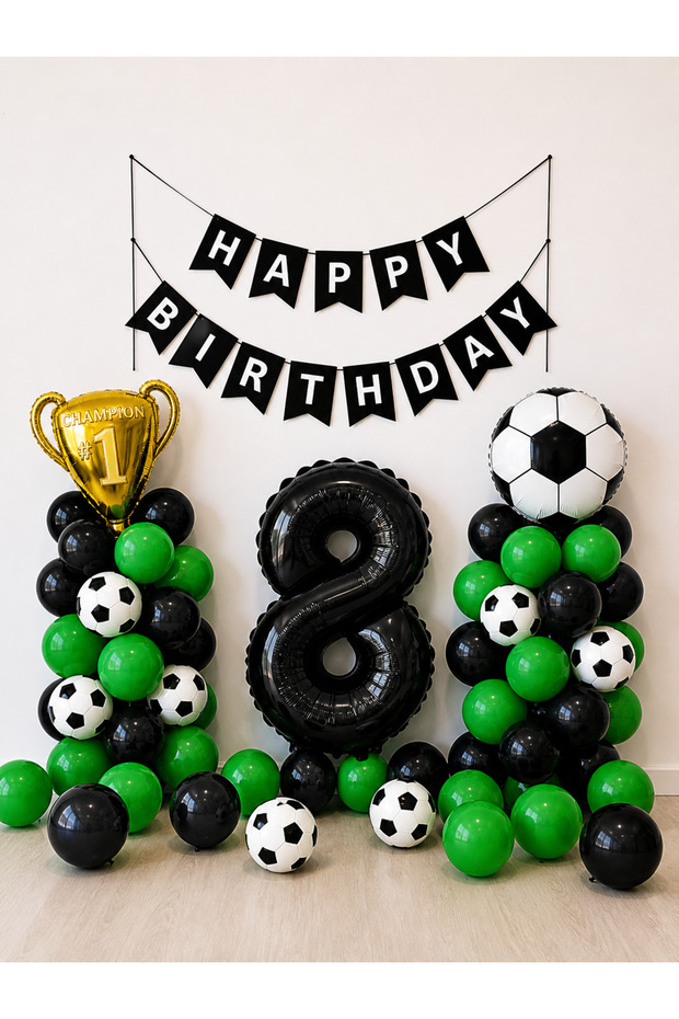 Football Themed Balloon Set -8-