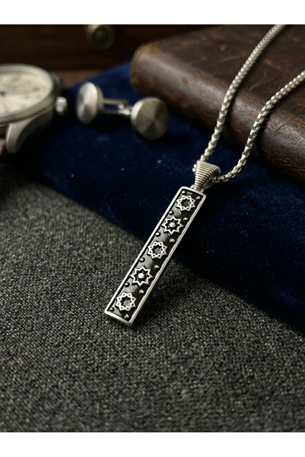 Minimalist Style Stainless Steel Men's Necklace