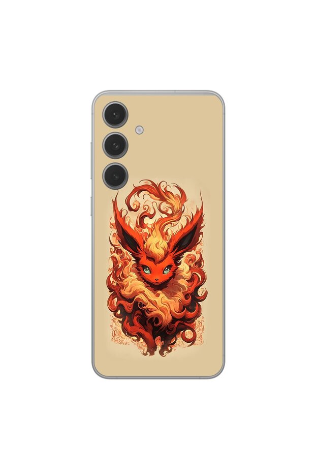 Samsung Galaxy S25 Fe Compatible Anime 11/6 Design Transparent Case