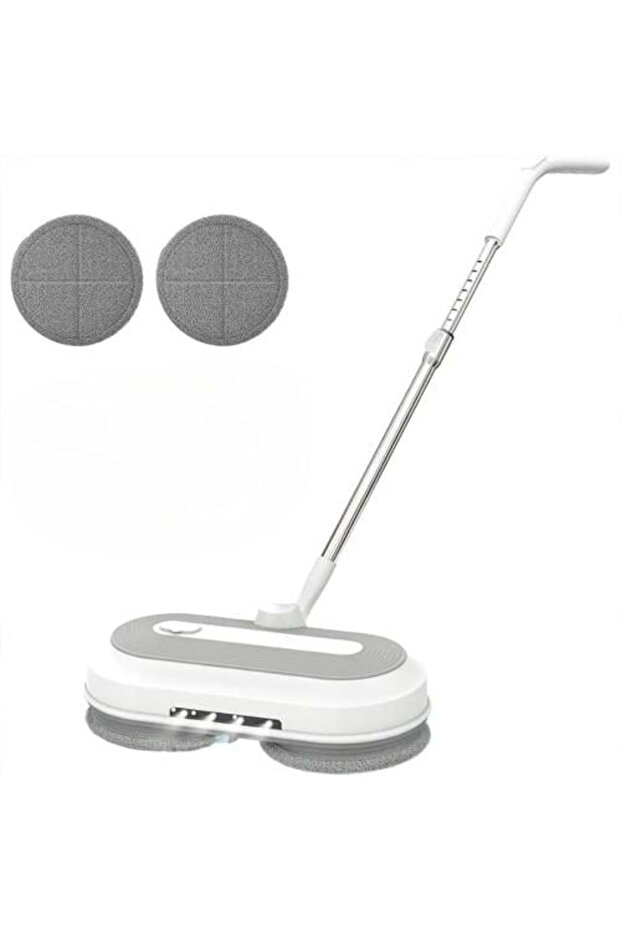 ممسحة لاسلكية DENX DX2907 مع رذاذ ماء وإضاءة LED وخزان سعة 290 مل
