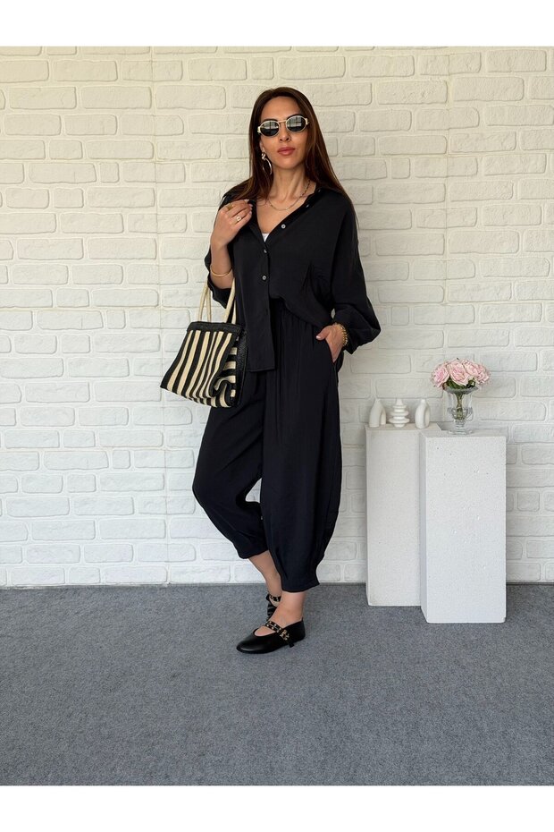 Tencel Shirt and Shalwar Set