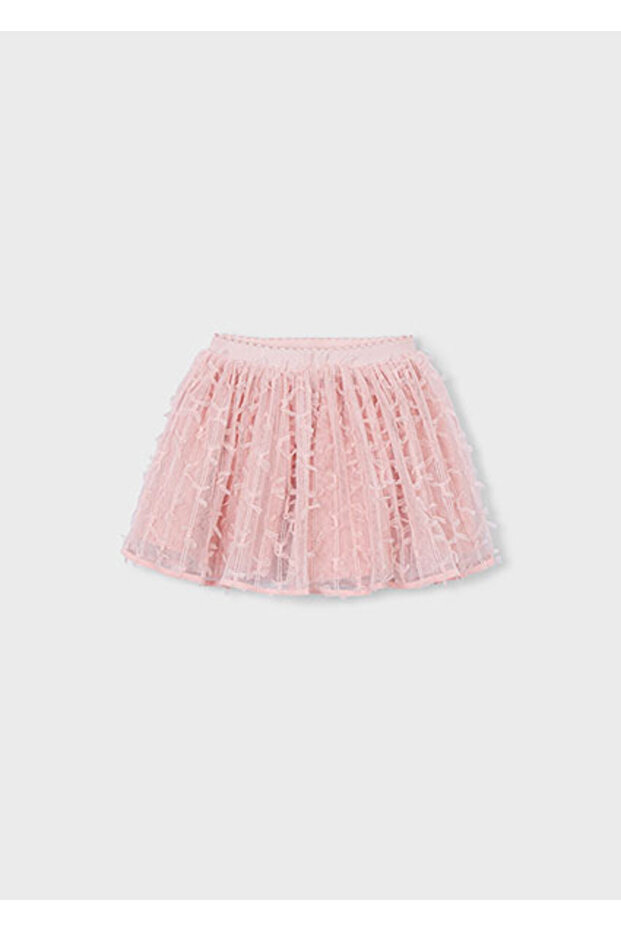 Girl's Pink Tulle Skirt - 03901