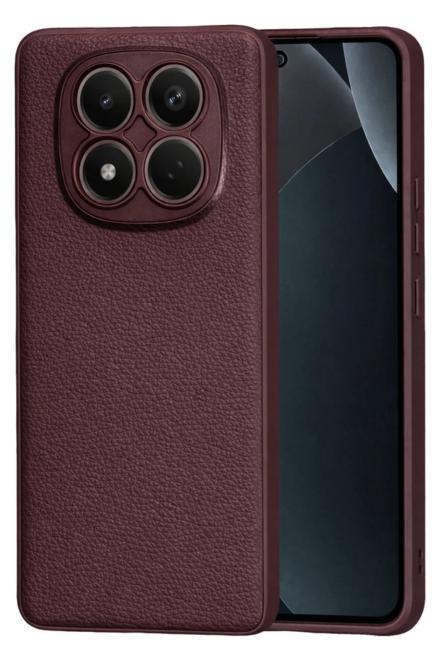 Ilkeshop New Redmi Note 15 4g Thermax Silicone Case (133300) - Claret Red