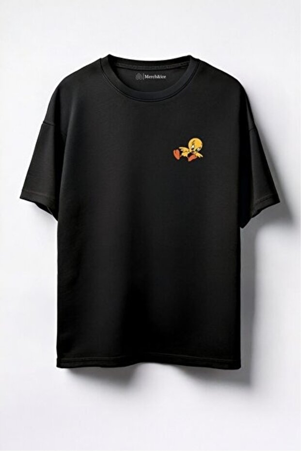 تي شيرت Merch&ice للجنسين بطباعة أمامية