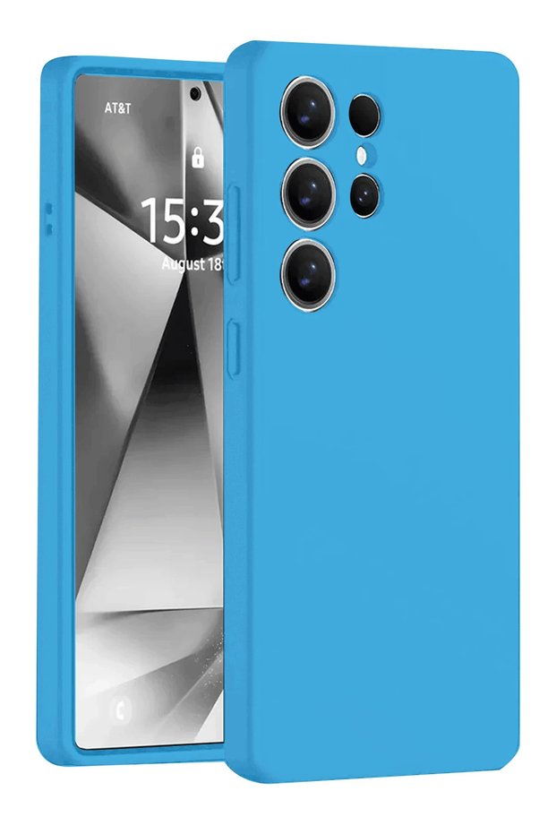 Ilkeshop New Galaxy S25 Ultra Case Nano Inside Velvet Silicone (180325) - Mi
