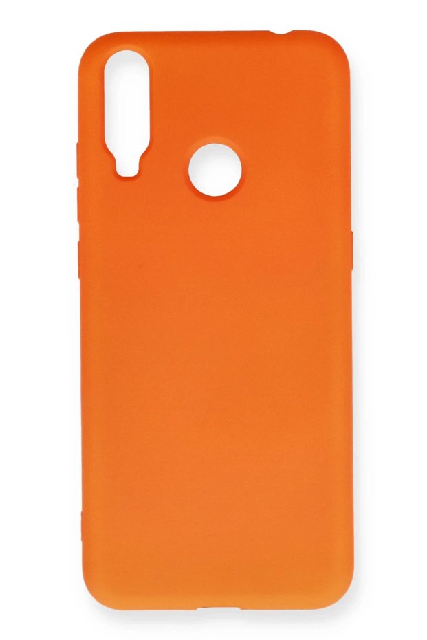 Ilkeshop New General Mobile Gm 10 Case Nano Inside Velvet Silicone (10033) - Orange