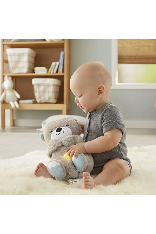 Plush toy with breathing effect - Otter - 3