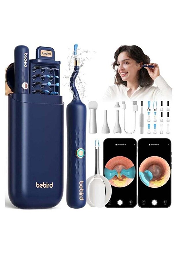 Earsight Plus Ear Wax Removal Tool – HD Camera Ear Cleaner with WiFi App, 4-in-1 Cleaning Kit