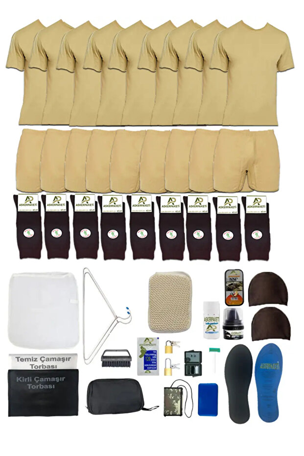 9-Pack Basic Gendarmerie Soldier Pack | Bedelli Novice Soldier Set and Soldier Supplies