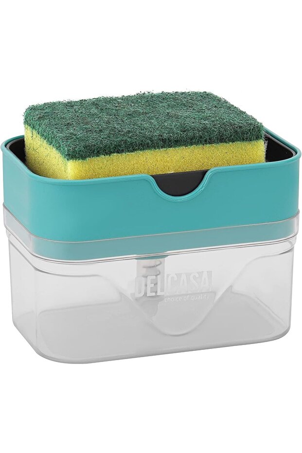 500 ML Soap Dispenser with Sponge ScrubberDC2865