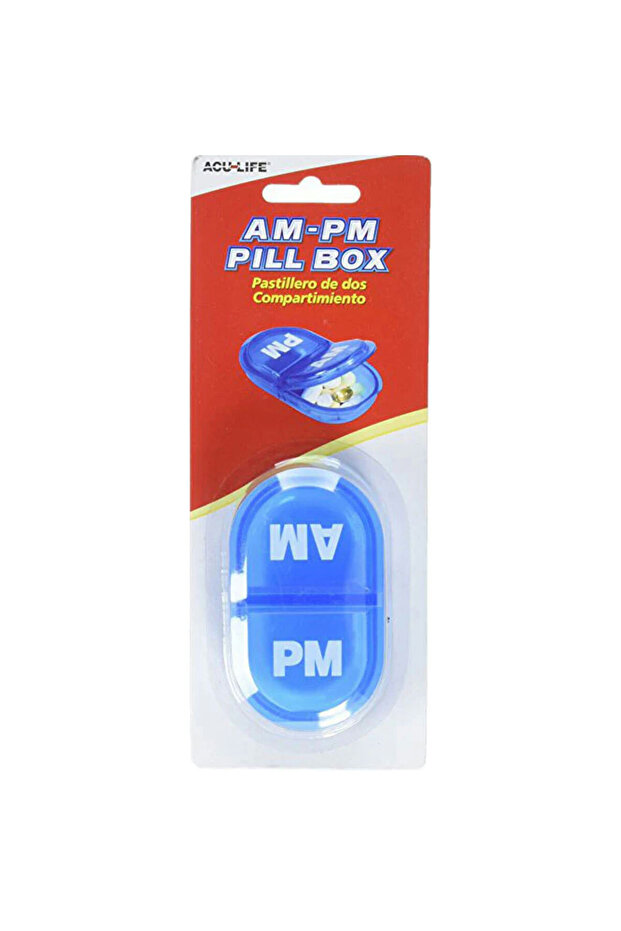 AM-PM Pill Box