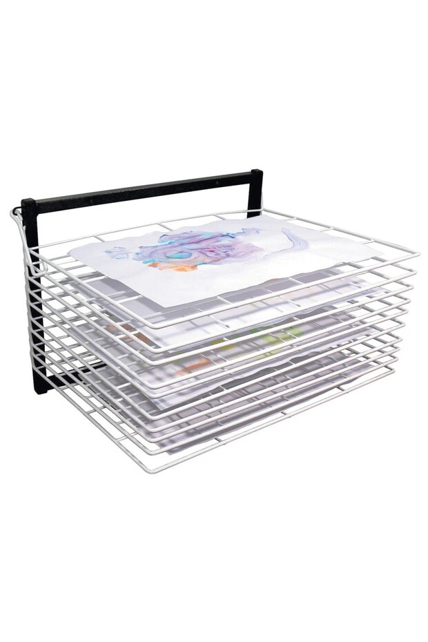 Eduplan DRYING RACKS- WALL MOUNTED 10 TRAYS- 360MM (H)